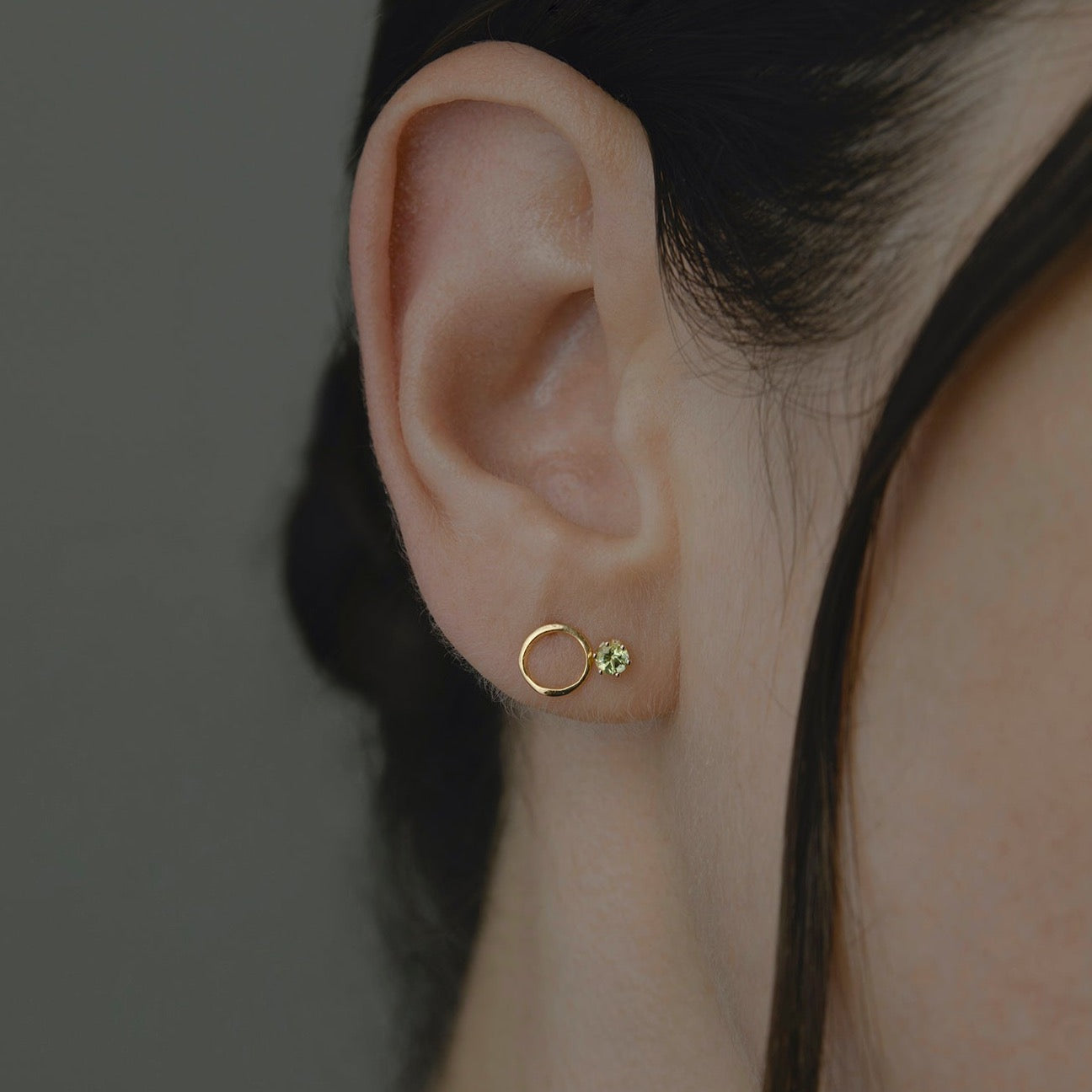 3mm Peridot Studs | E1902PR