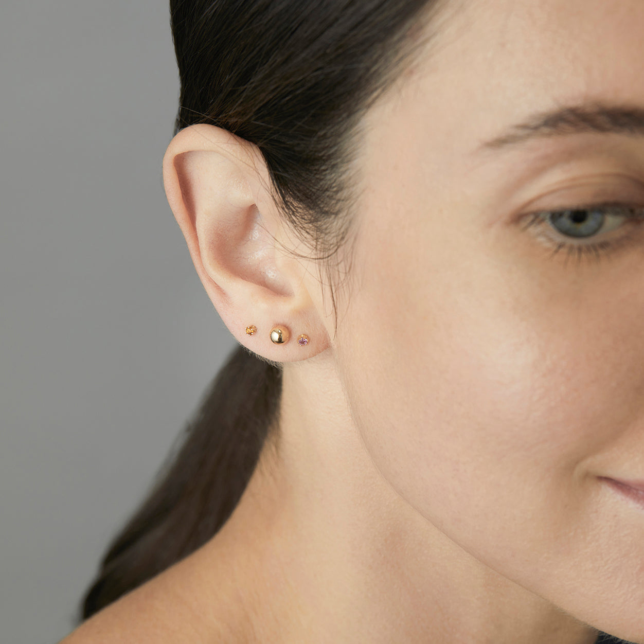 Baby Citrine Studs | E1901CT