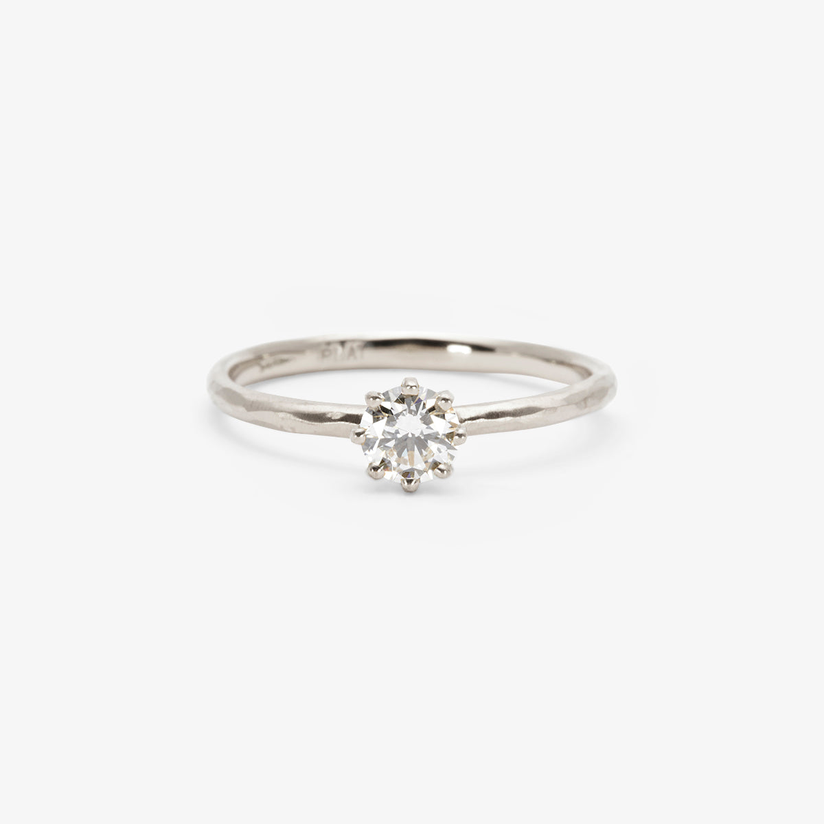 4.5mm White Diamond Blooming Ring | R19005W