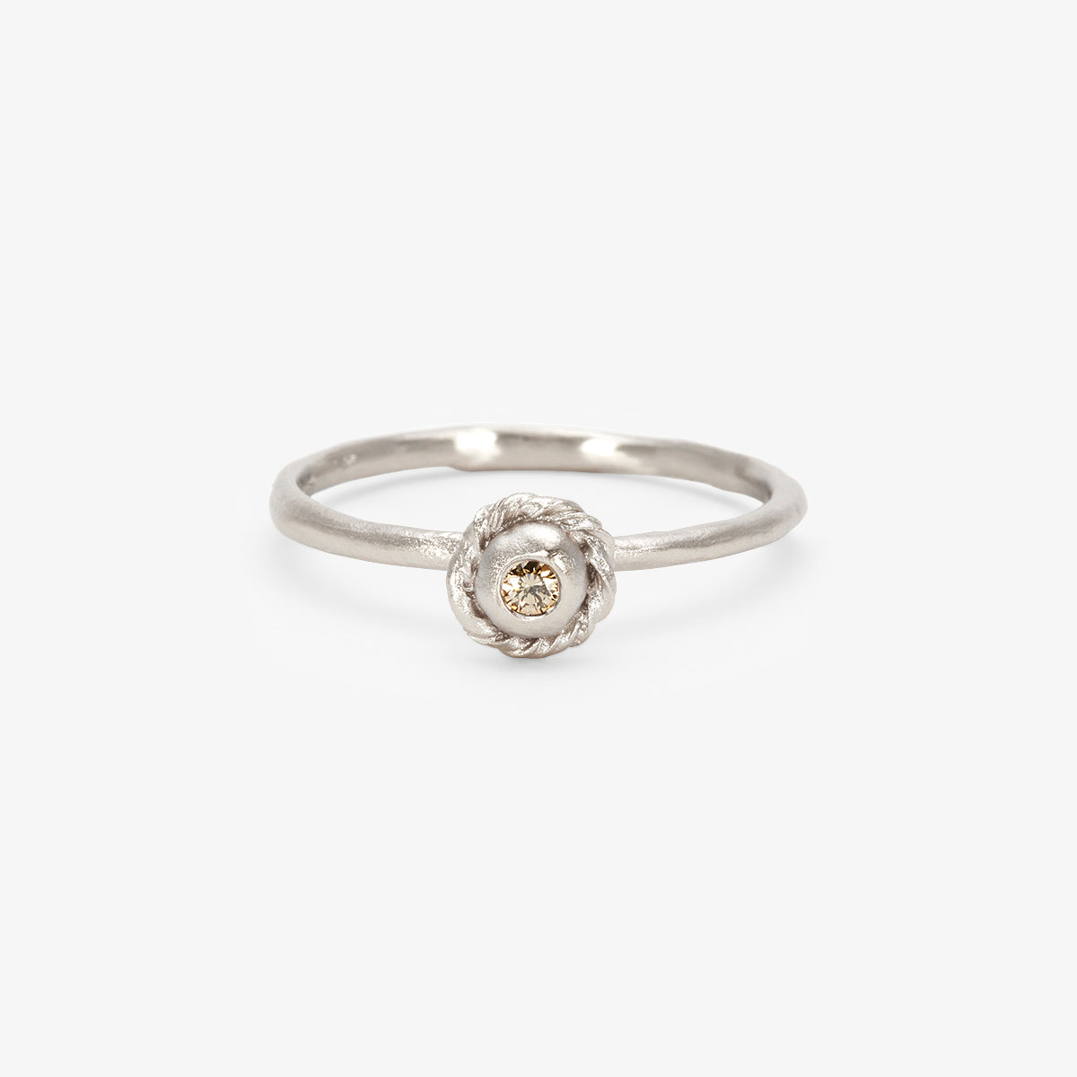 1.9mm Brown Diamond Dawn Ring | R35001BR