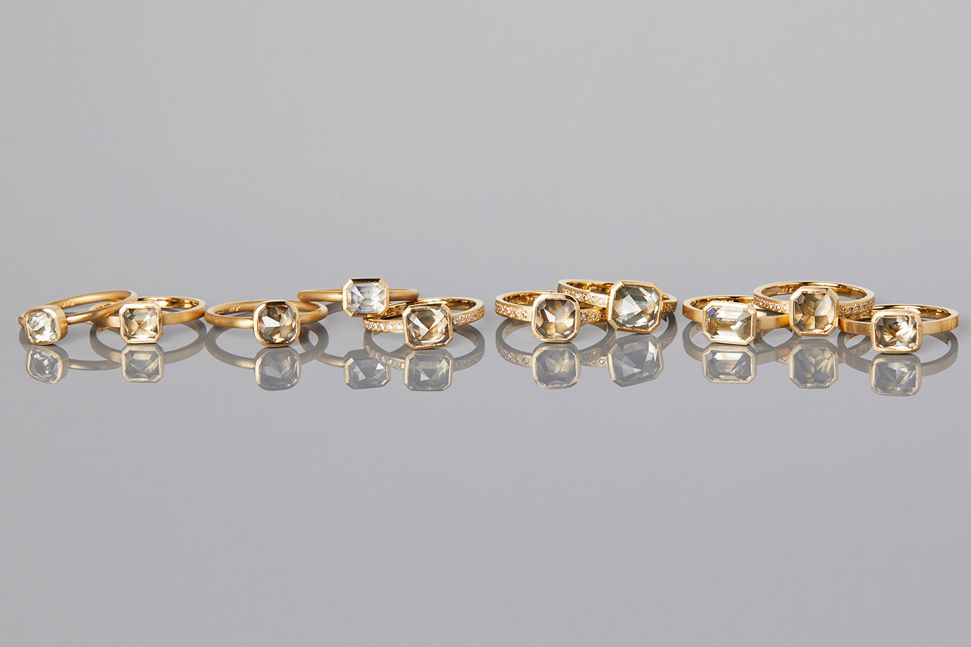 Mogul Emerald Cut Diamond Collection