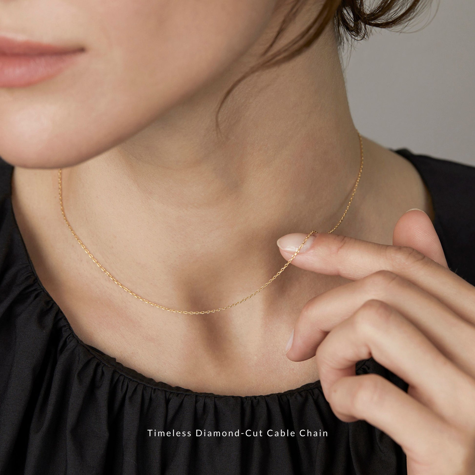 18K Yellow Gold on Model