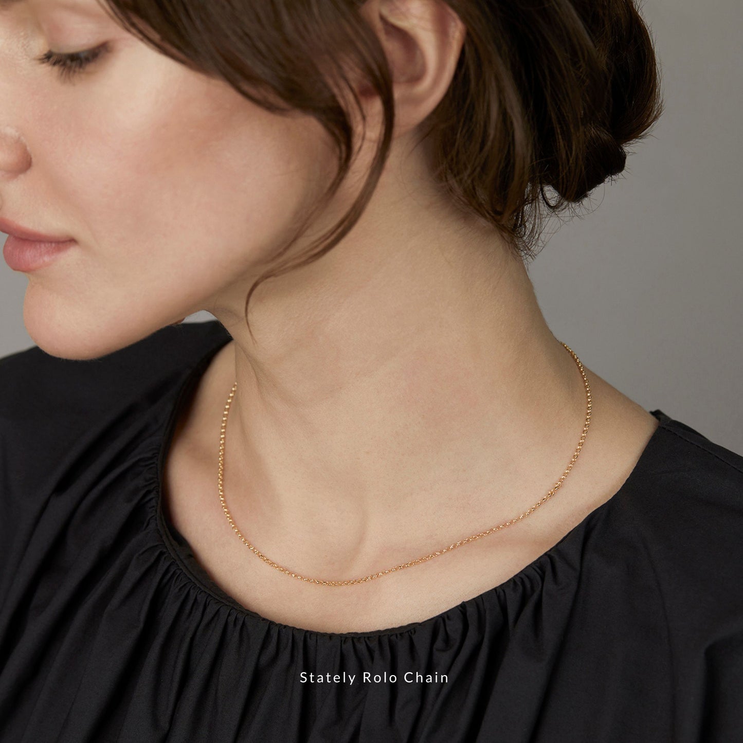 18K Yellow Gold on Model