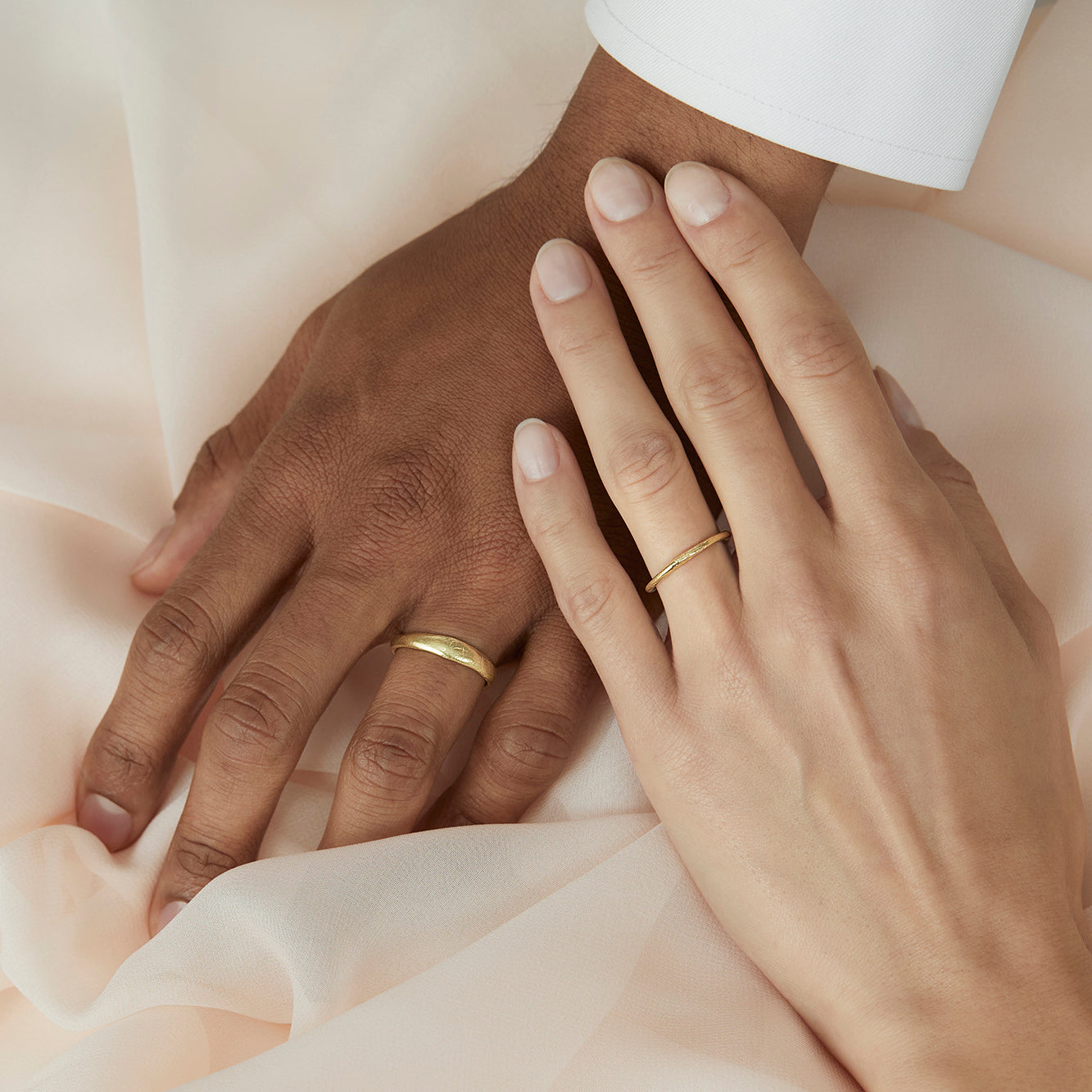 18K Yellow Gold on Model