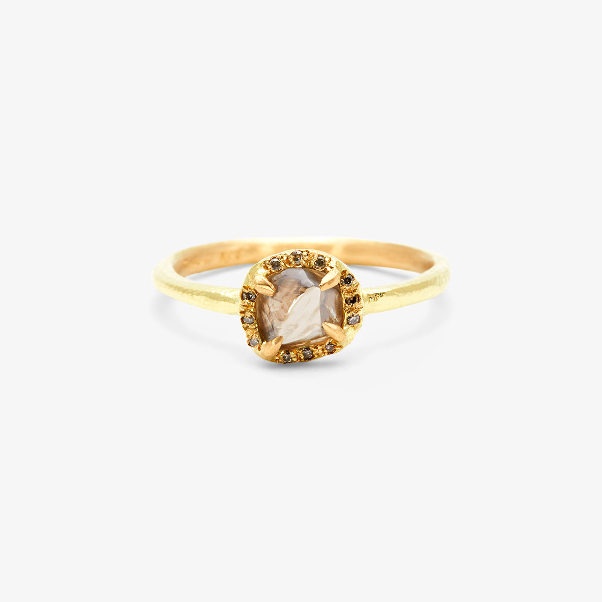 0.55 Carat 15th Anniversary One-of-a-Kind Brown Diamond Ring | BDR19-OOAK