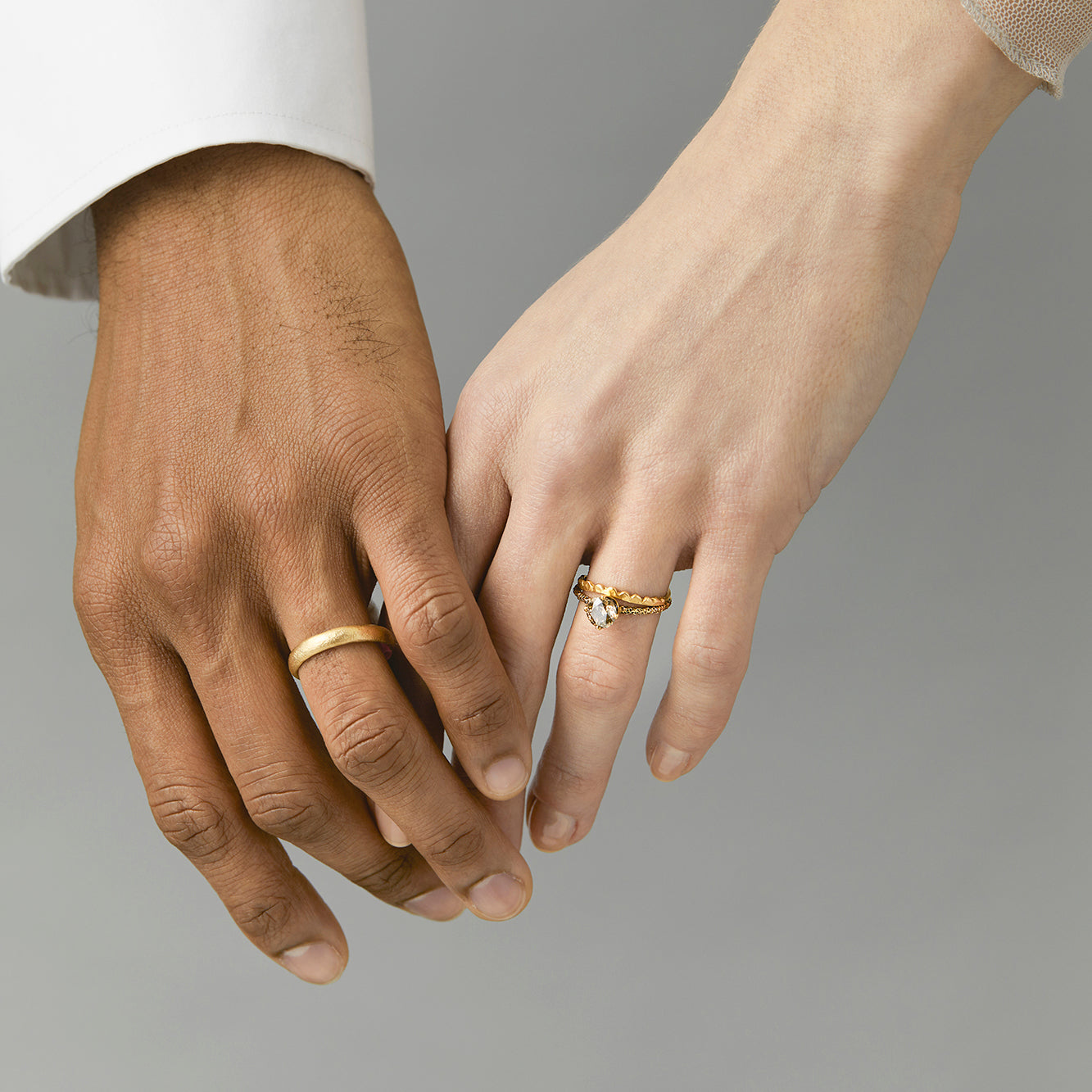 3.6mm Rough Rounded Band | MR0103