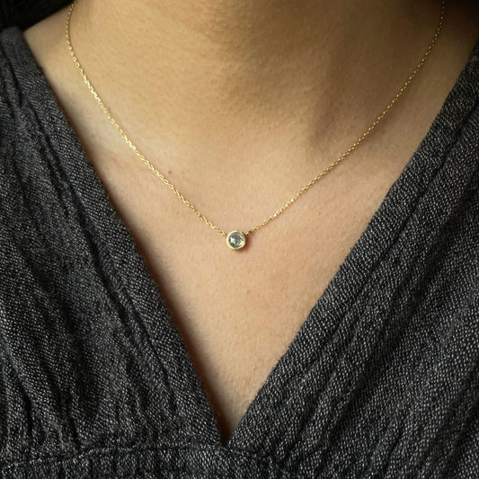 18K Yellow Gold on Model