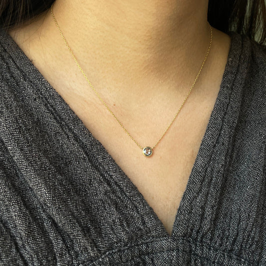 18K Yellow Gold on Model