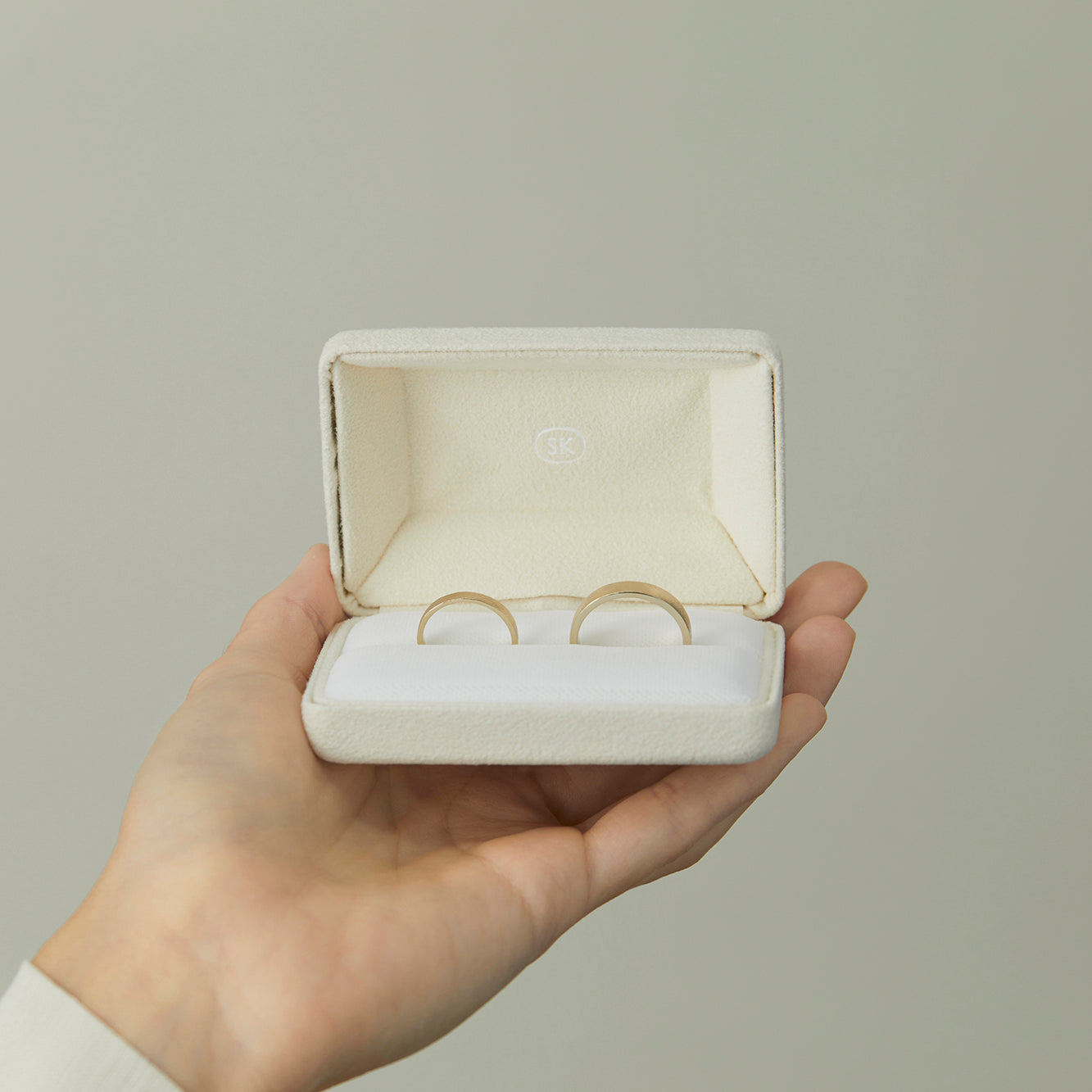 4.2mm Square Gilded Band | MR0117