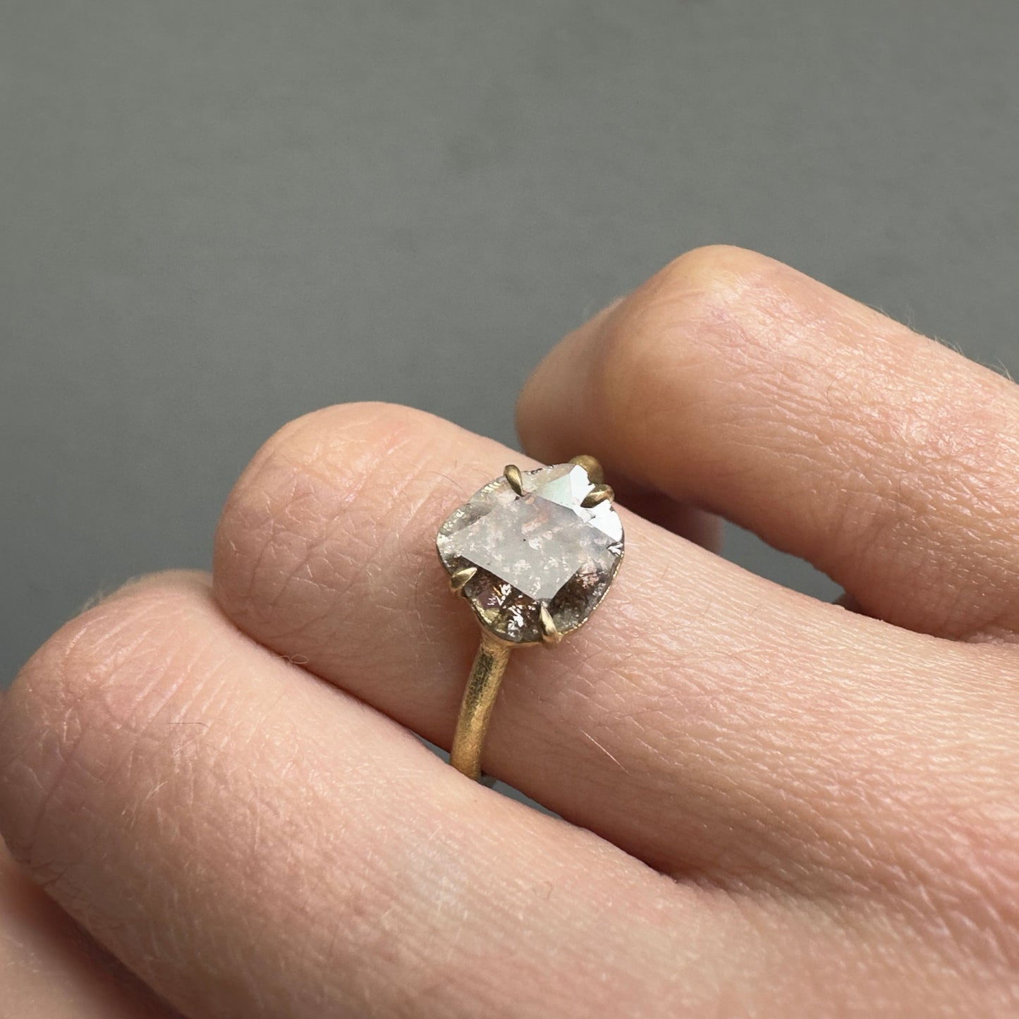 18K Yellow Gold on Model