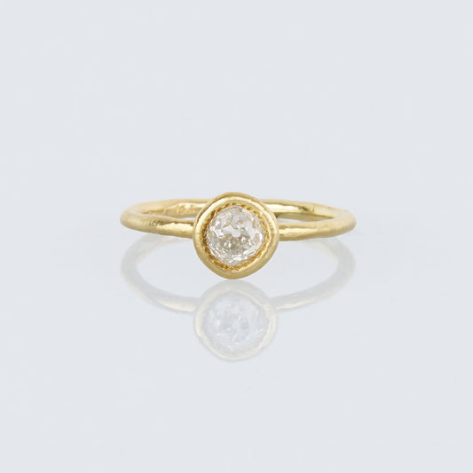 0.64 Carat One-of-a-Kind Old European Brilliant Cut Diamond Ring | DR220-OOAK