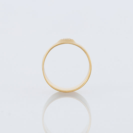 0.2 Carat One-of-a-Kind Rose Cut Diamond Ring | DR226-OOAK