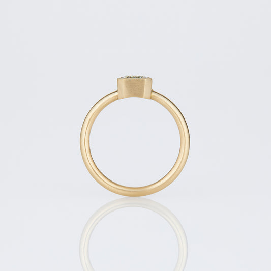 1.61 Carat One-of-a-Kind Emerald Cut White Diamond Ring | DR252-OOAK