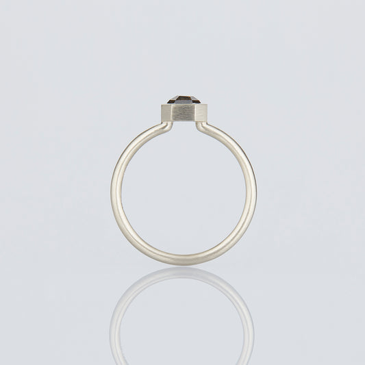 18K White Gold 