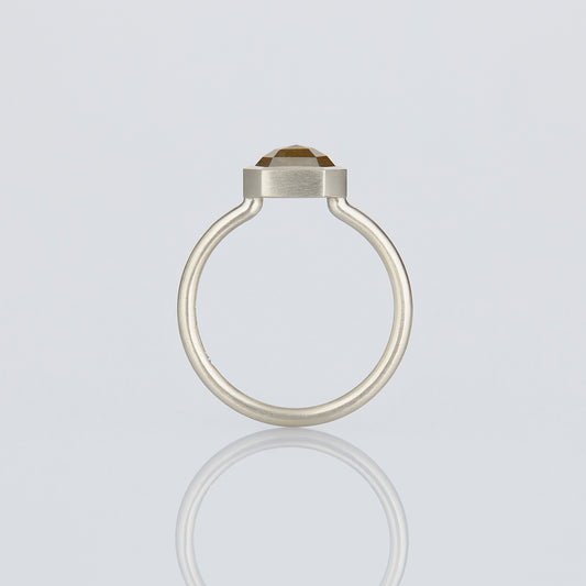 18K White Gold 