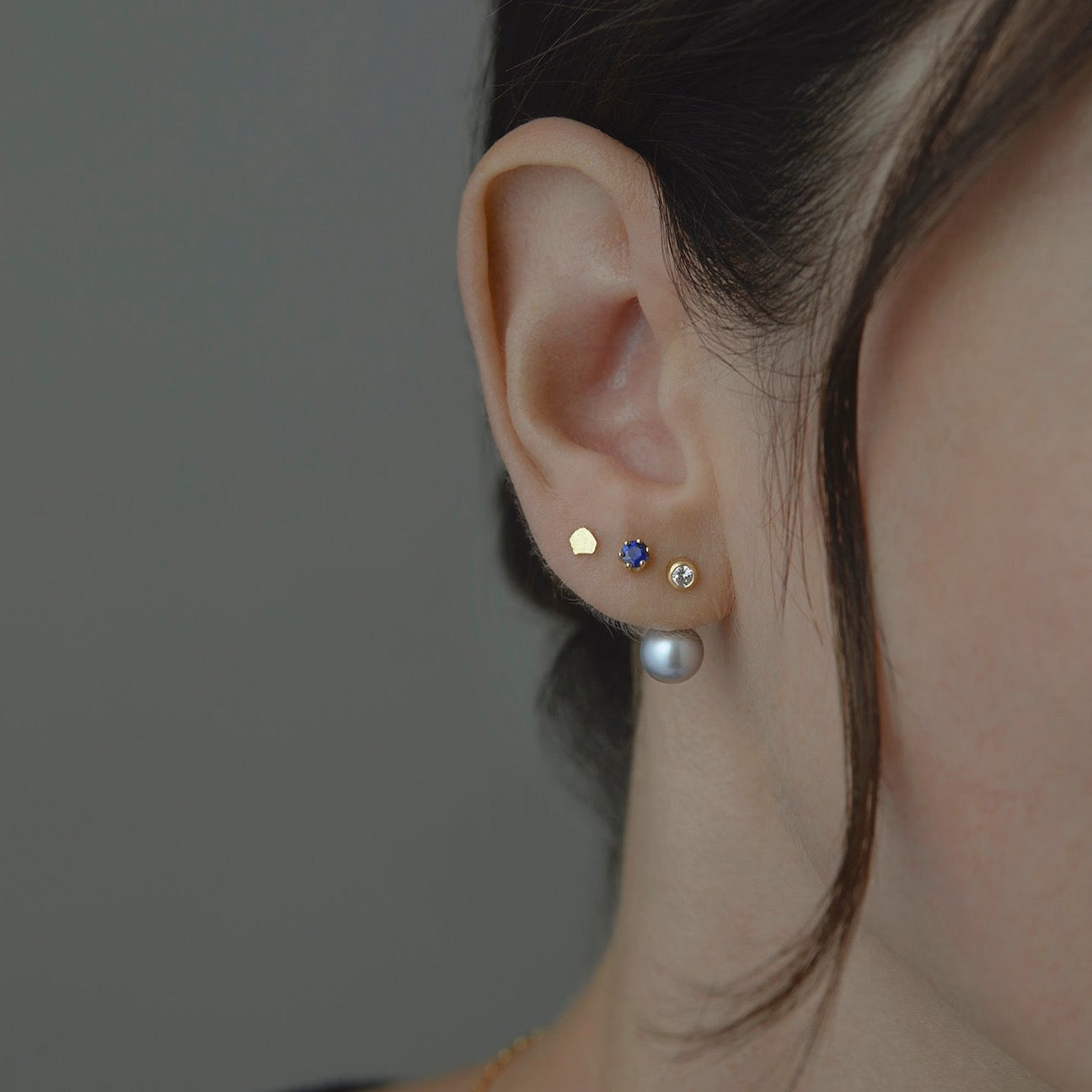 3.5mm  Sapphire Studs | E1903S