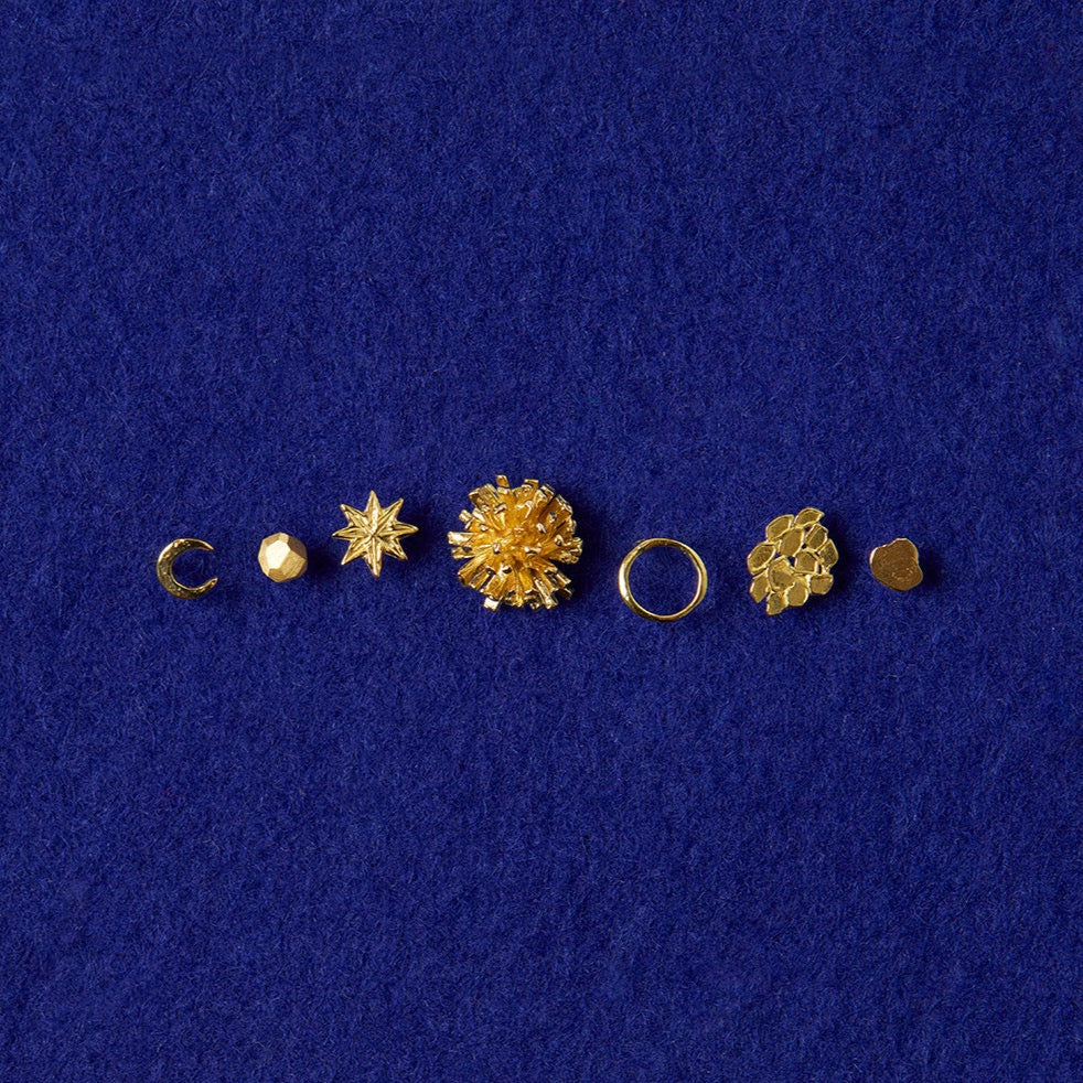 Leaf Cluster Studs | E0712