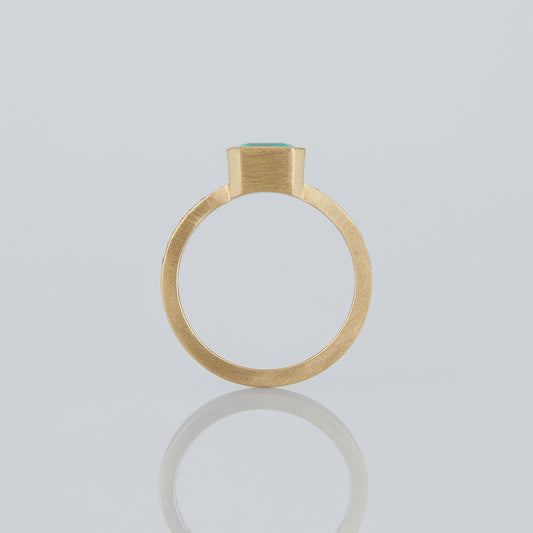 1.2 Carat One-of-a-Kind Emerald Cut Emerald Ring | ER70-OOAK