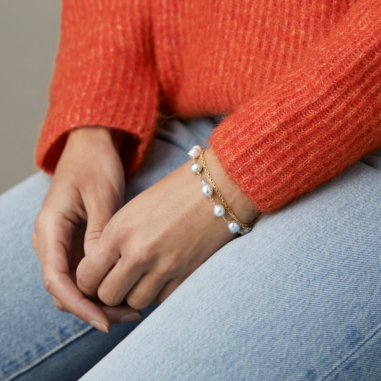 14K Yellow Gold on Model