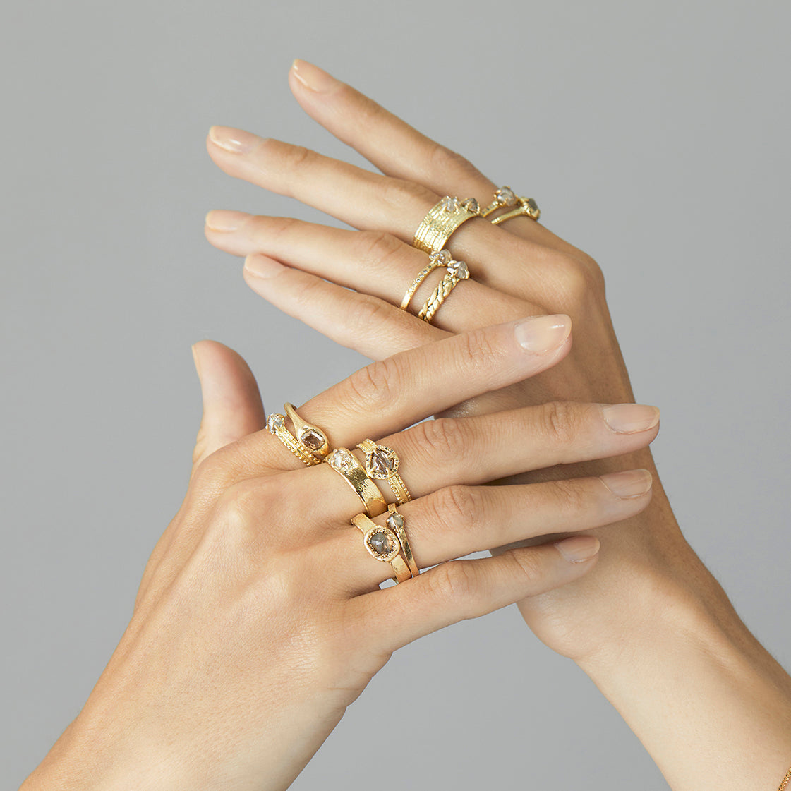 0.36 Carat 15th Anniversary One-of-a-Kind Brown Diamond Ring | BDR14-OOAK