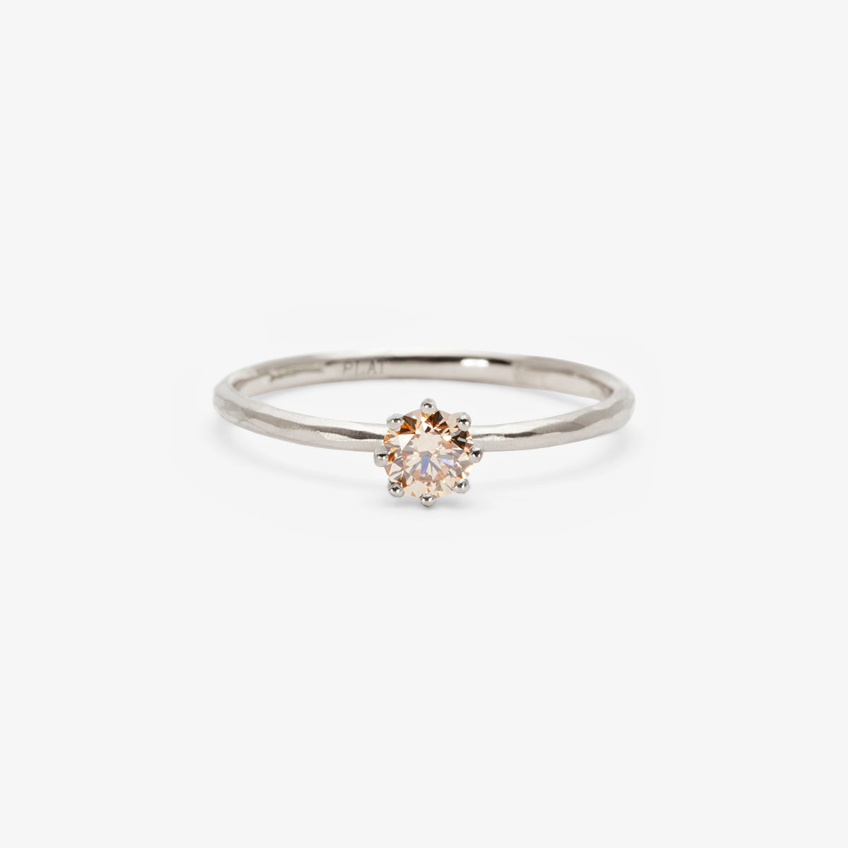 4mm Brown Diamond Blooming Ring | R19004BR