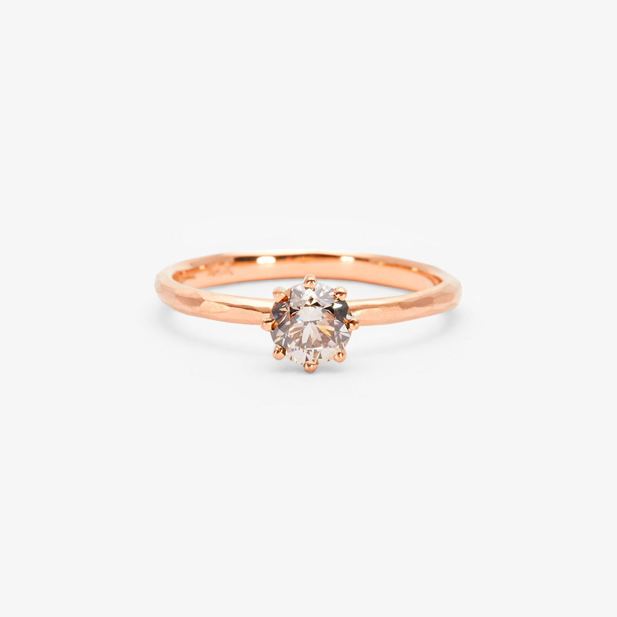 5mm Brown Diamond Blooming Ring | R19006BR