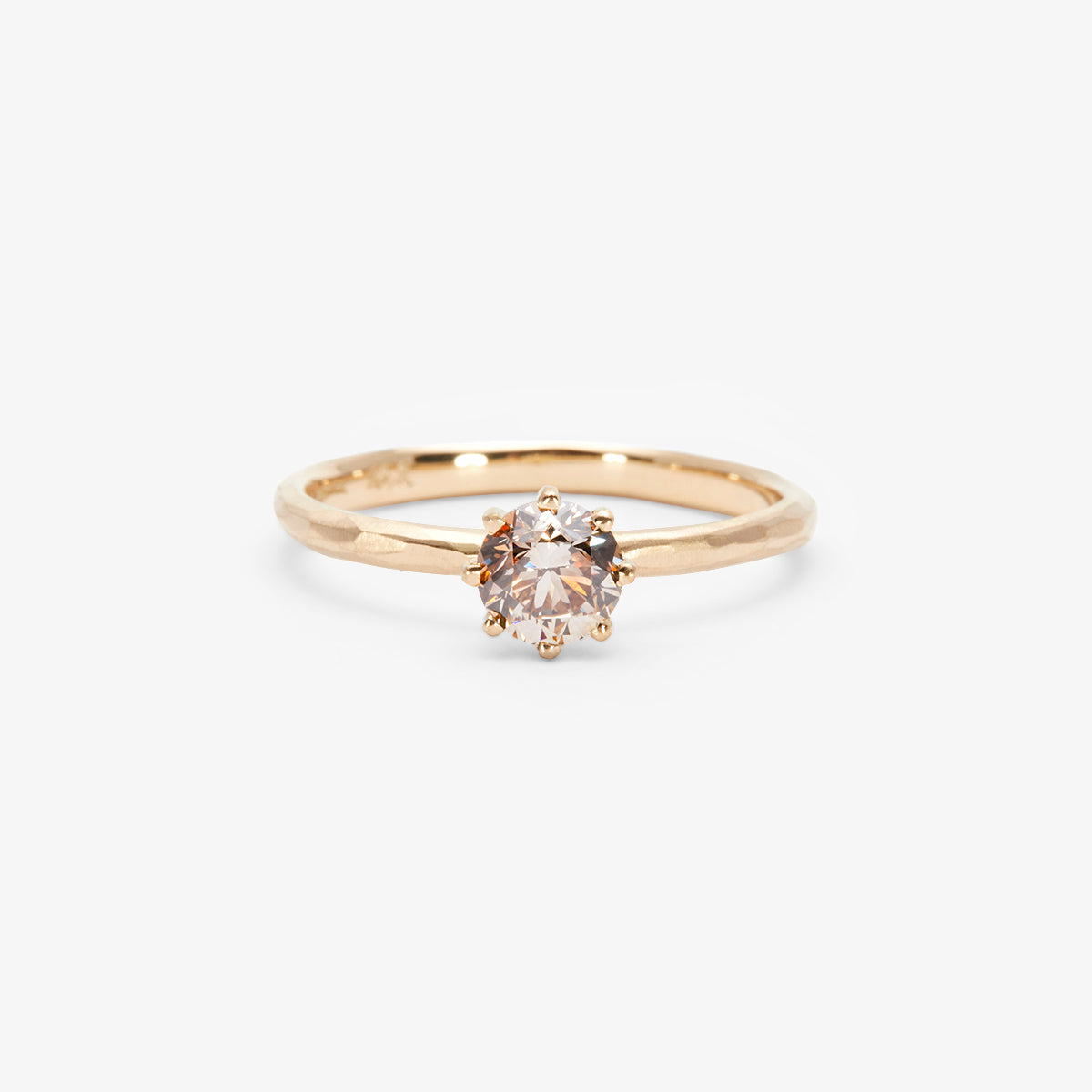 5mm Brown Diamond Blooming Ring | R19006BR