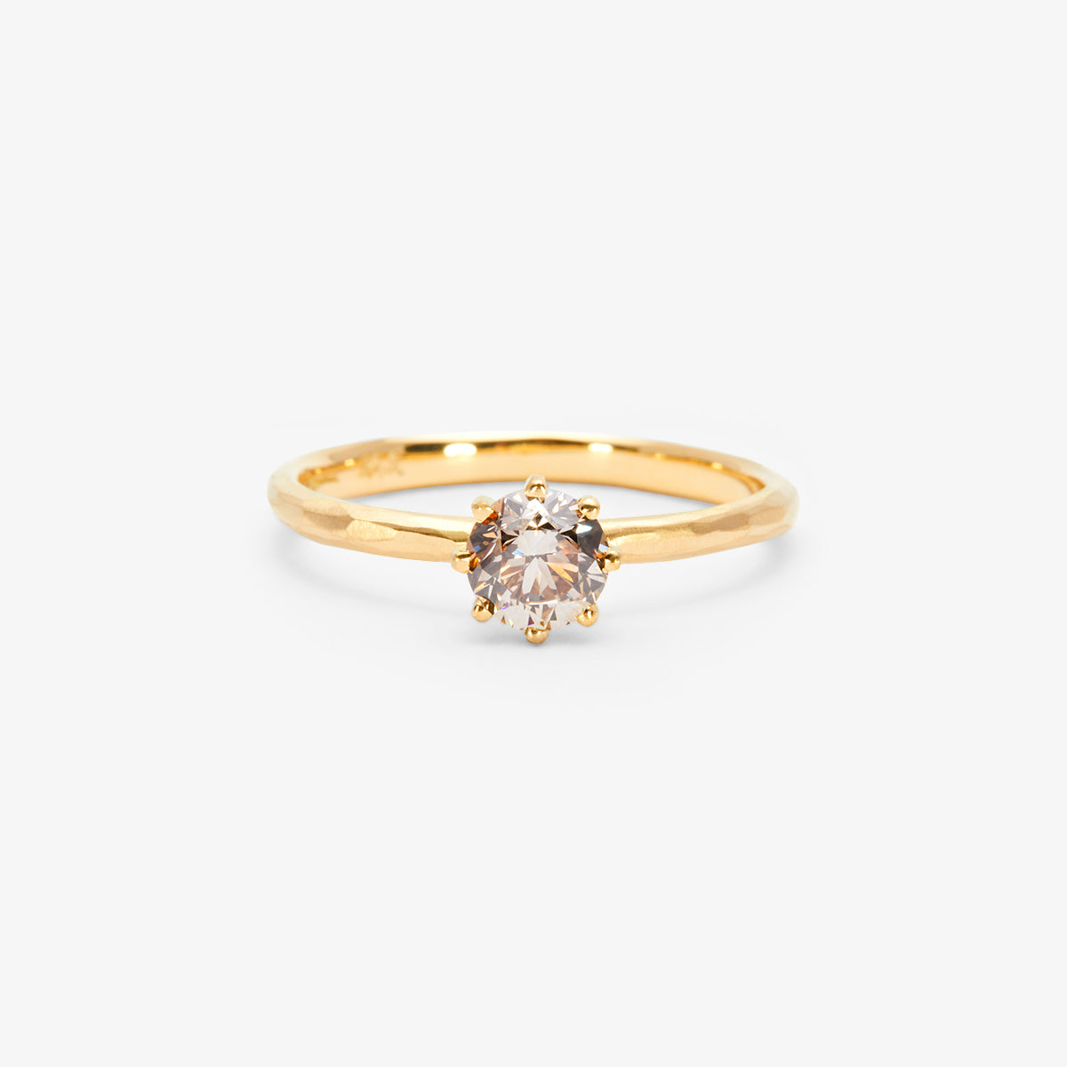 5mm Brown Diamond Blooming Ring | R19006BR