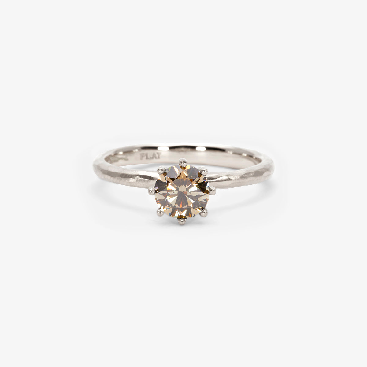5.6mm Brown Diamond Blooming Ring | R19007BR
