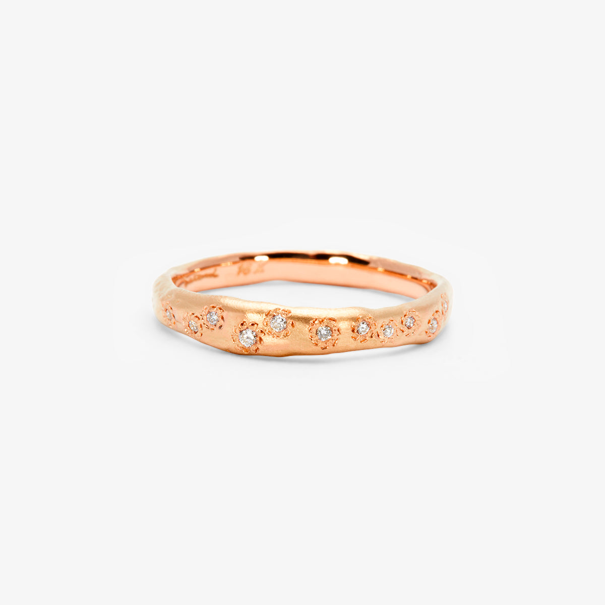 Encrusted Diamond Band | R21001W