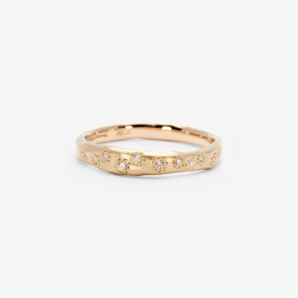 Encrusted Diamond Band | R21001W