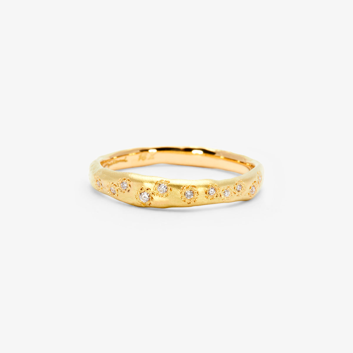 Encrusted Diamond Band | R21001W