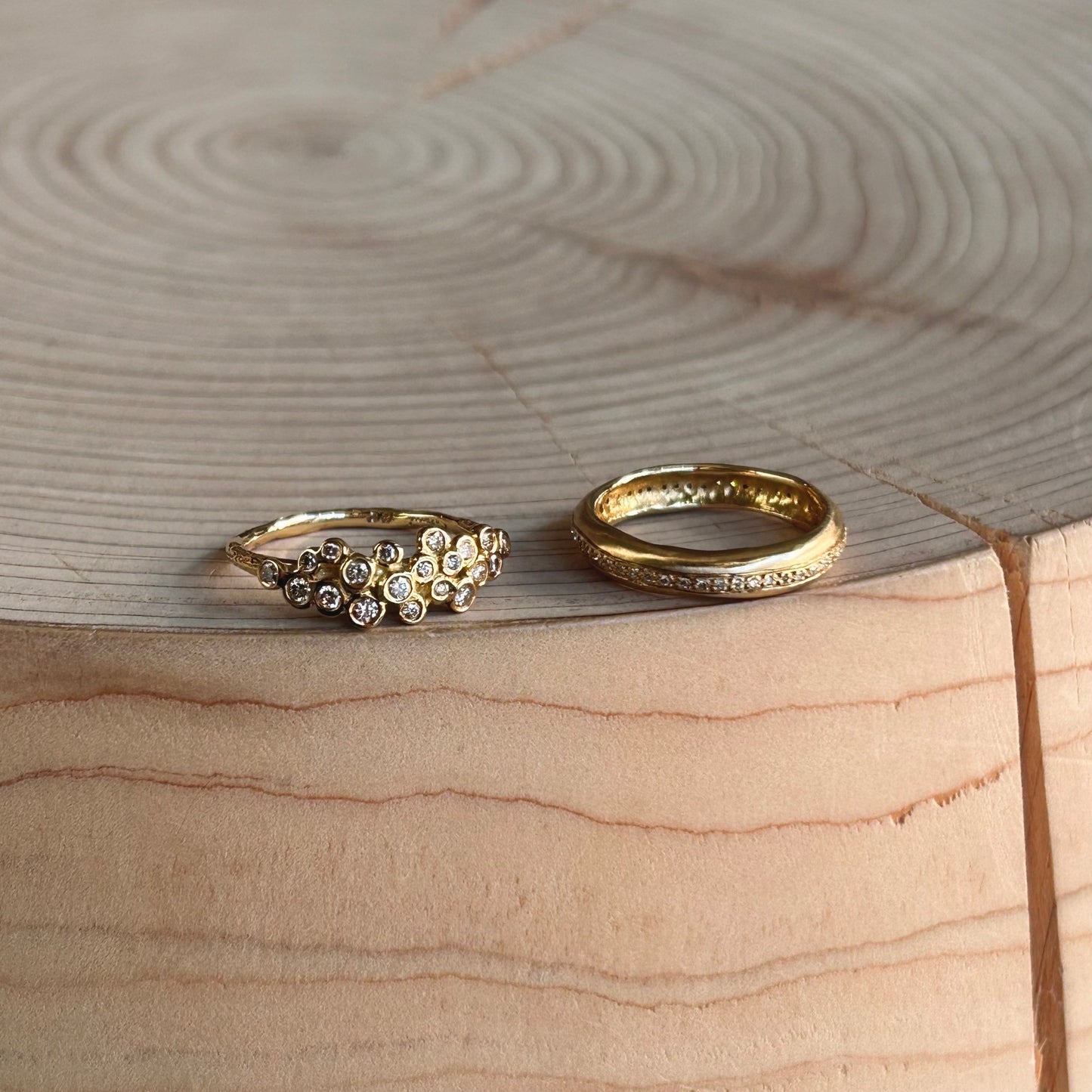 Brown Diamond Cluster Ring | R2701BR