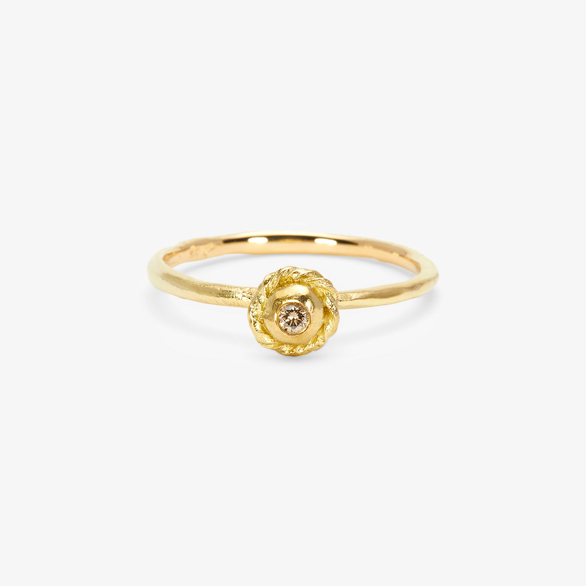 1.9mm Brown Diamond Dawn Ring | R35001BR