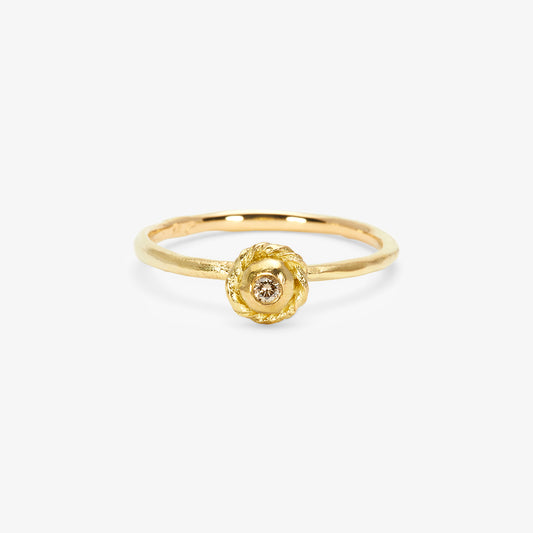 1.9mm Brown Diamond Dawn Ring | R35001BR