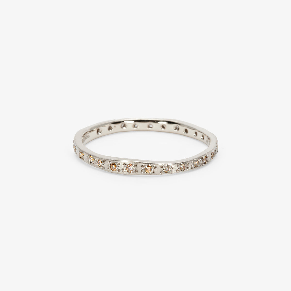 1.8mm Brown Diamond Glimmer Eternity Band | R36001BR