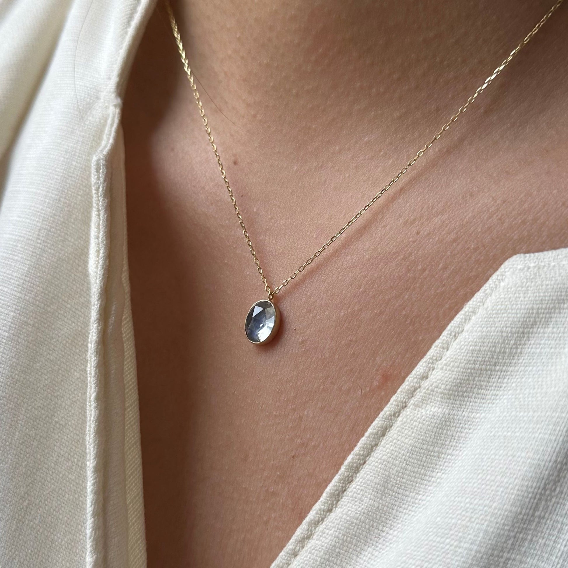 18K Yellow Gold on Model