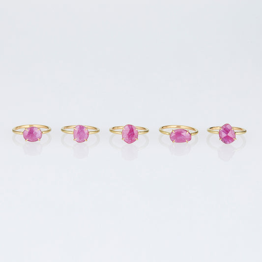 1.76 Carat One-of-a-Kind Sliced Ruby Ring | RR6-OOAK