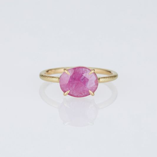 1.49 Carat One-of-a-Kind Sliced Ruby Ring | RR3-OOAK
