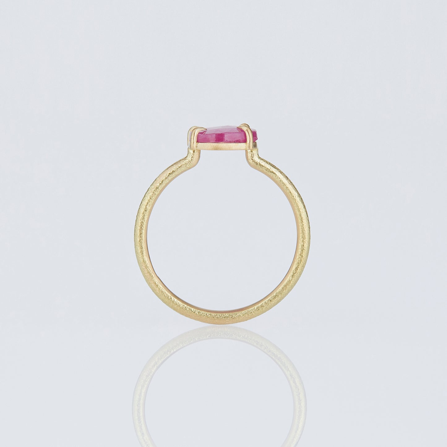 1.49 Carat One-of-a-Kind Sliced Ruby Ring | RR4-OOAK