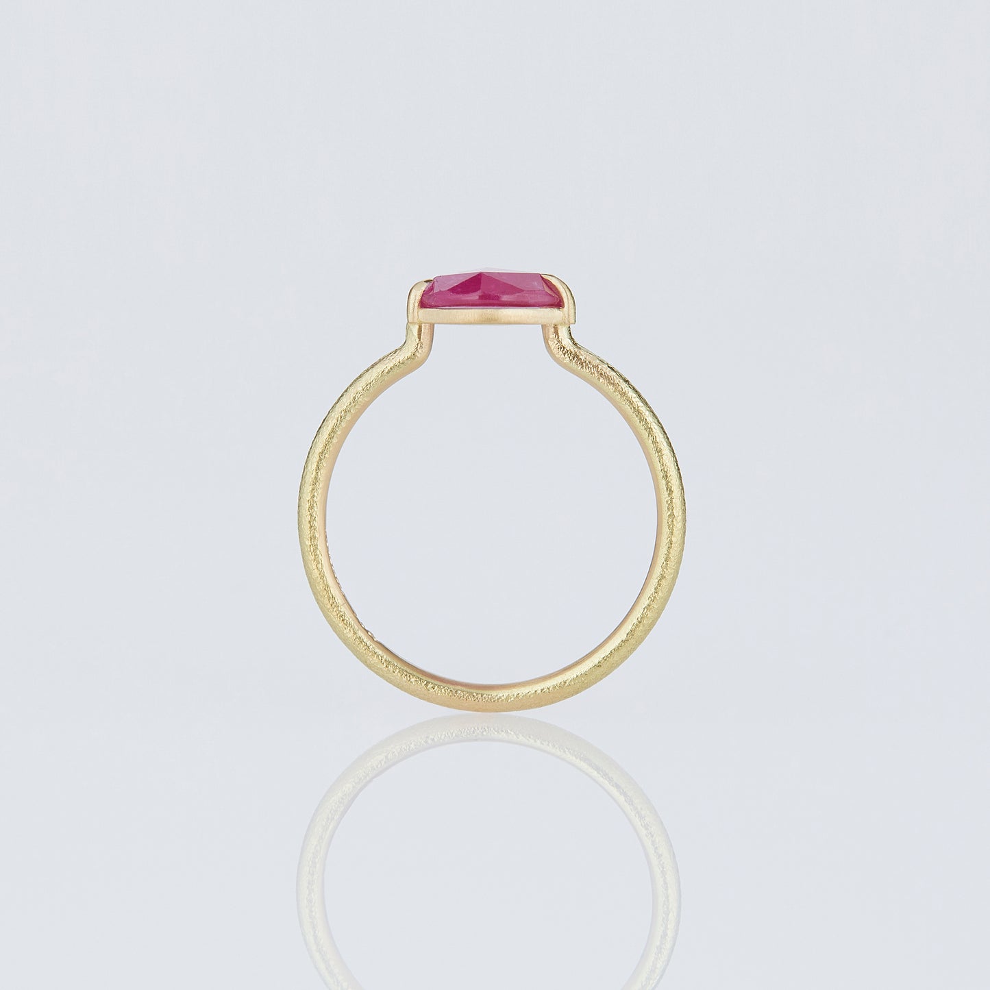 1.89 Carat One-of-a-Kind Sliced Ruby Ring | RR7-OOAK