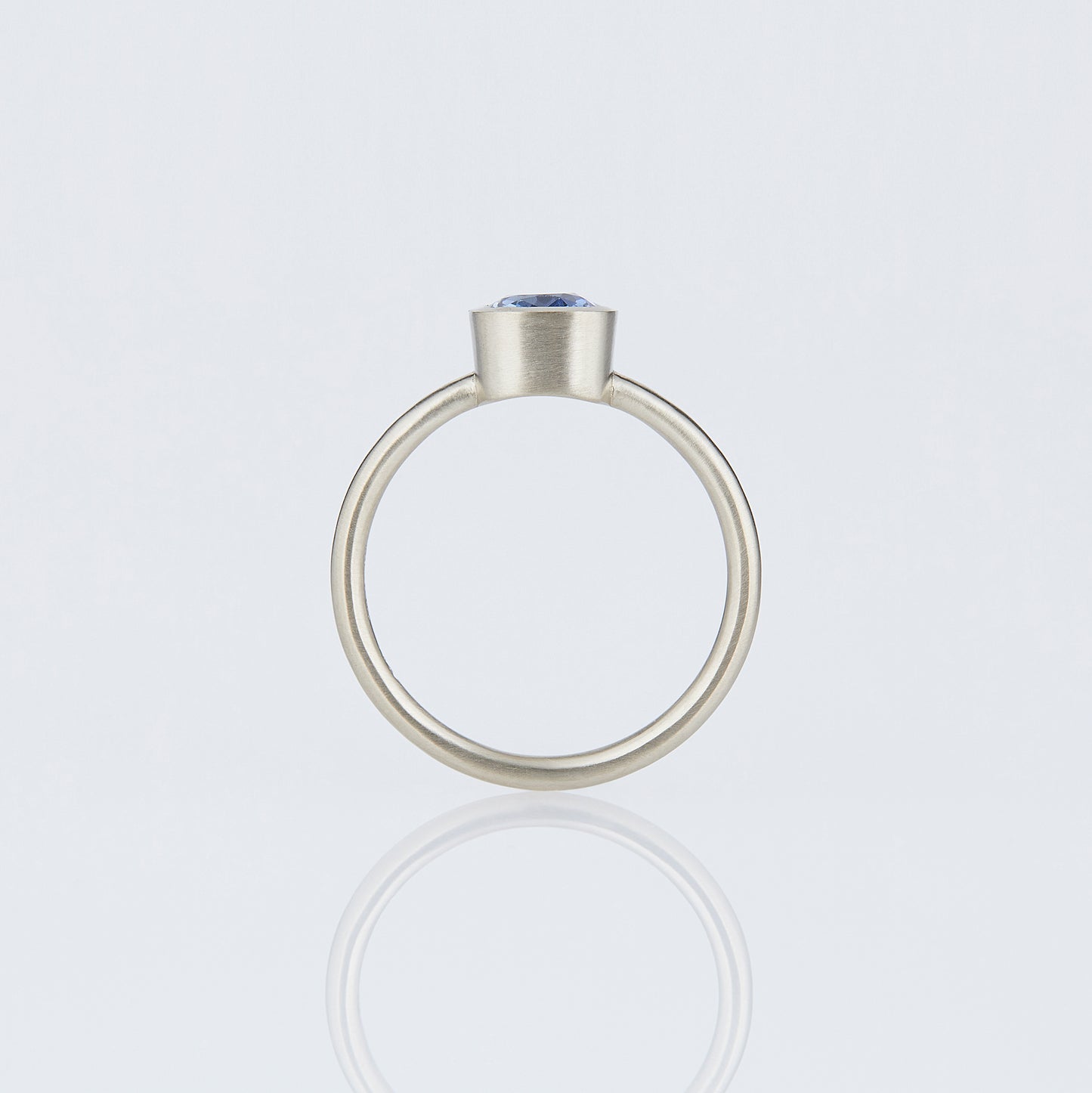 18K White Gold