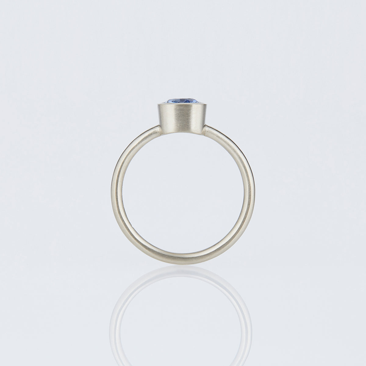 18K White Gold