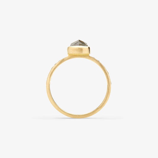 18K Yellow Gold - on 2