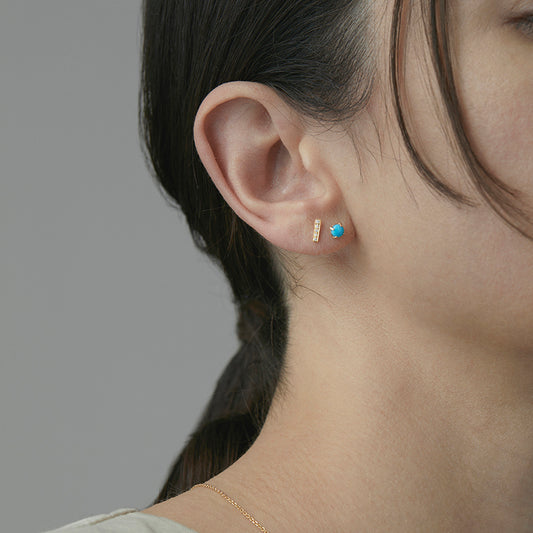 Turquoise Wisp Studs | E7904TQ