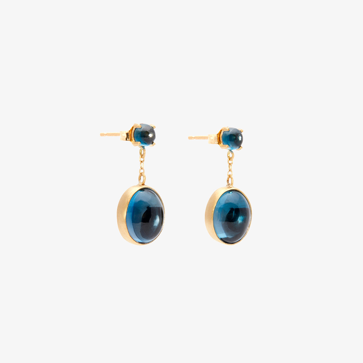 Blue Topaz Glacé Earring | E8601BT