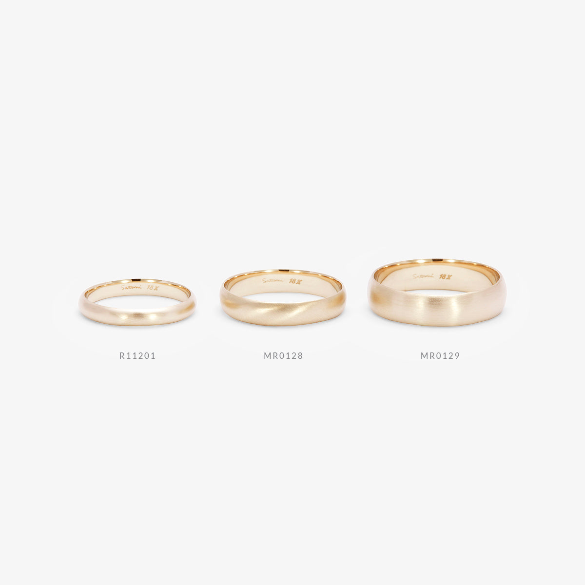 3mm Rounded Bare Band | R11201