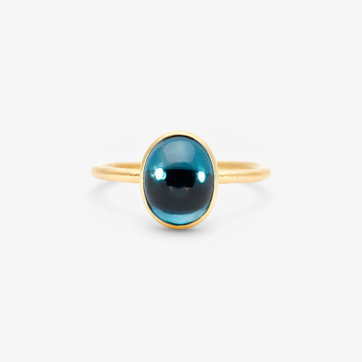 London Blue Topaz Glacé Ring | R12001BT