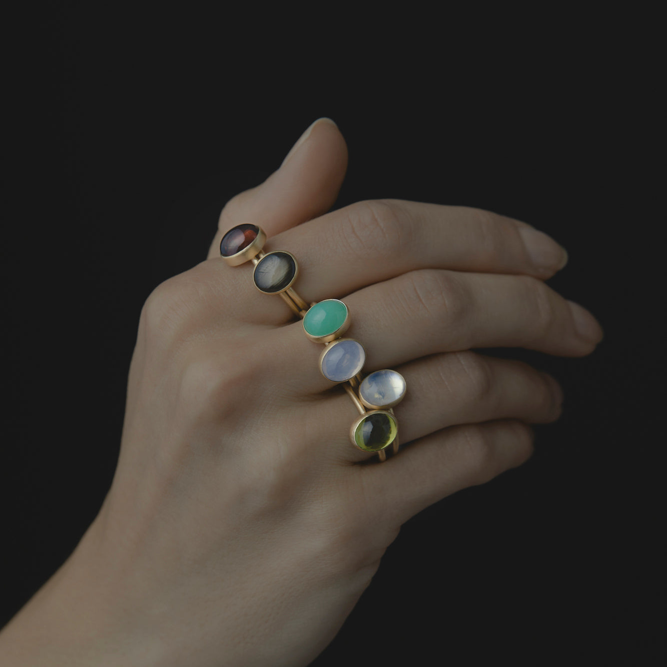 Garnet Glacé Ring | R12001GN