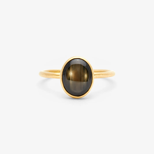 Star Sapphire Glacé Ring | R12001SSBK